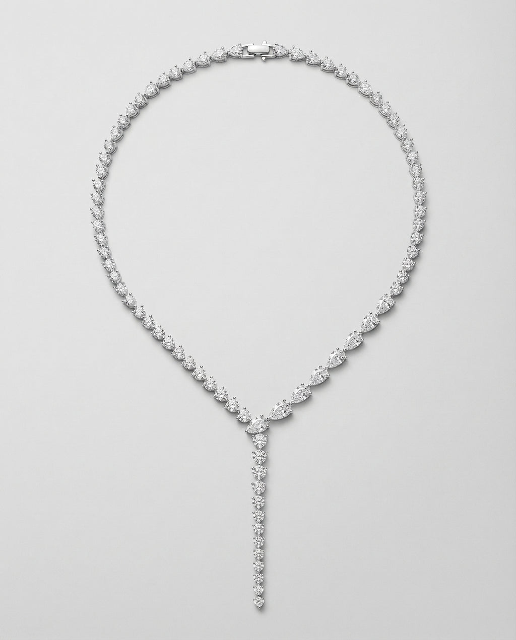 Ast Celestial Cascade Lariat - 2DOT4 Diamonds - White Gold