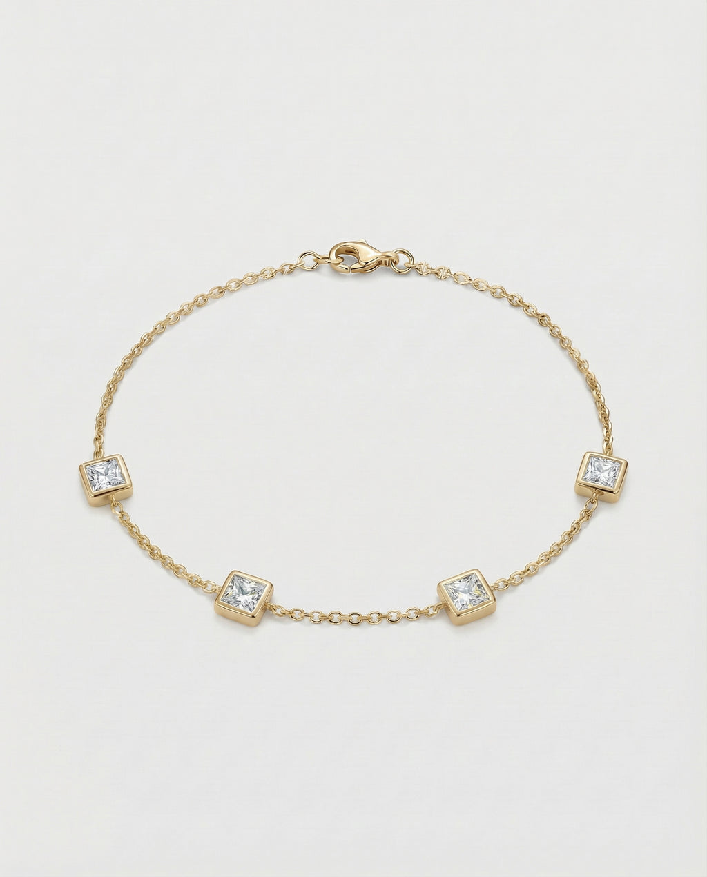 Ast Ethereal Station Bracelet - Yellow Gold