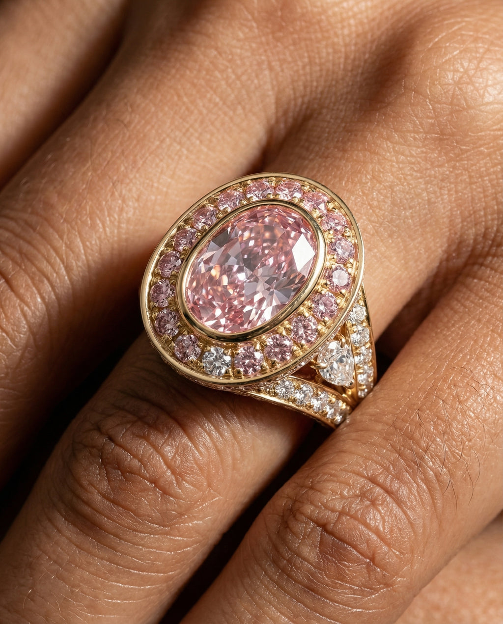 The Roselight Crown Ring - Yellow Gold