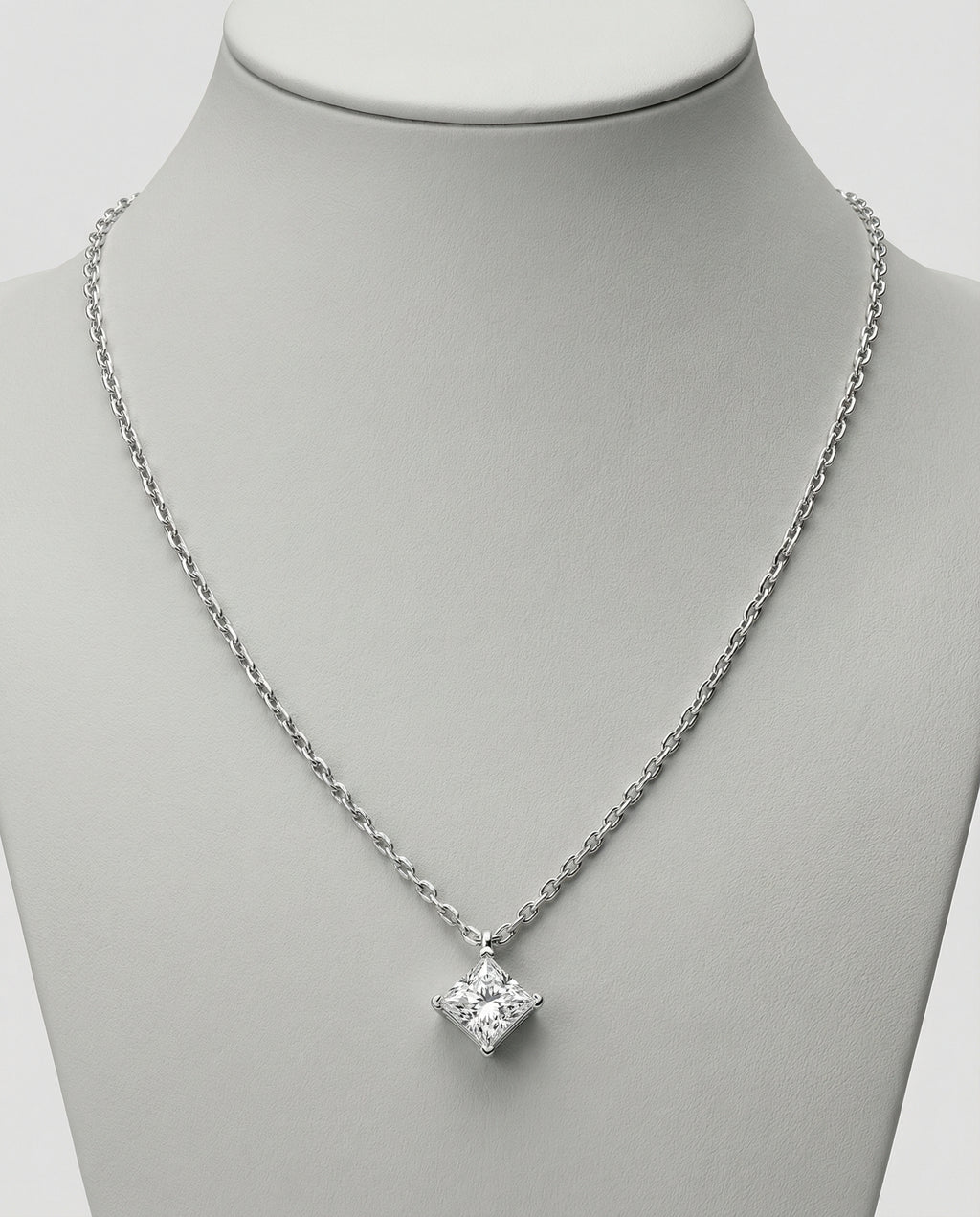 Nova Star Pendant - White Gold