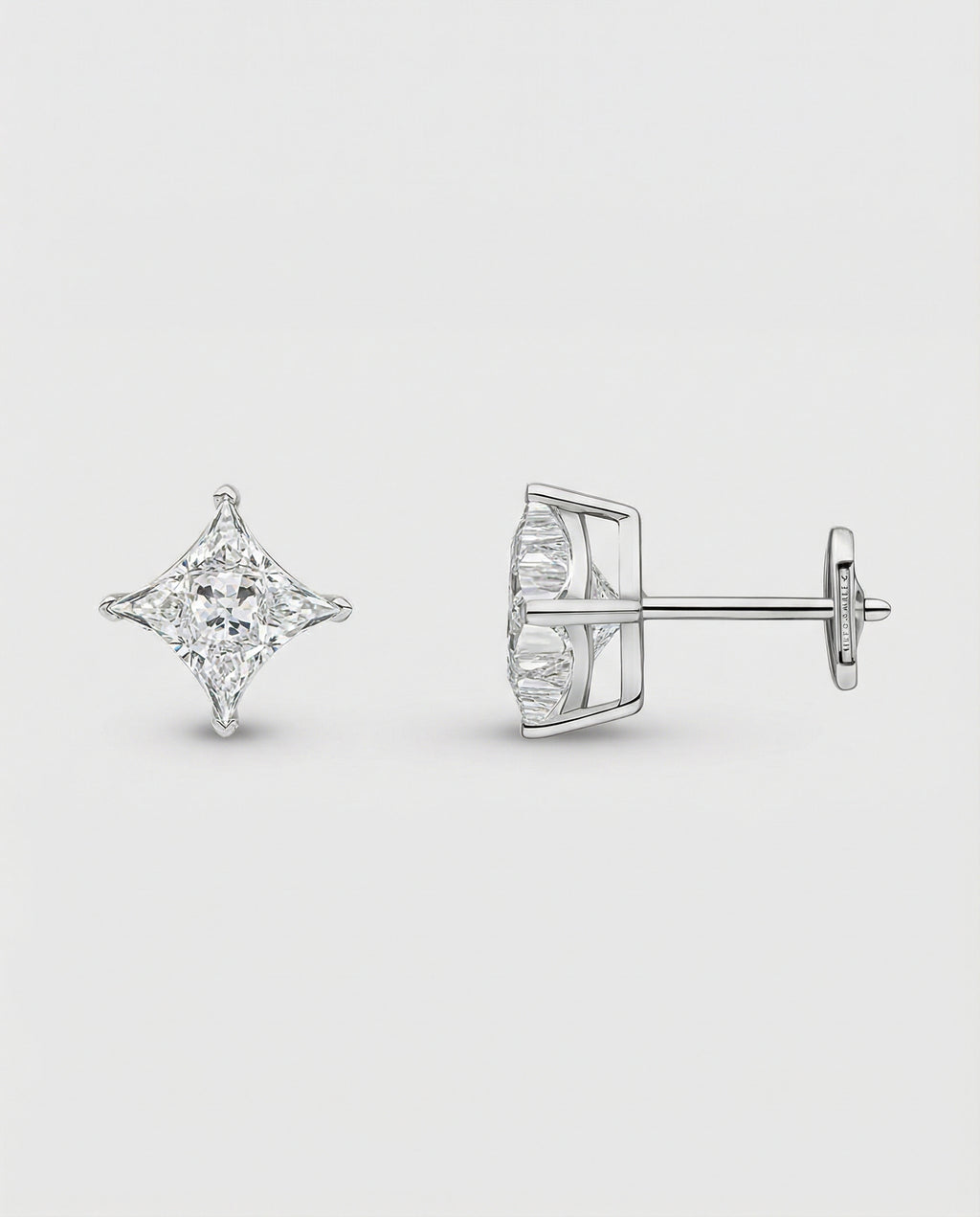 Astra Diamond Studs - White Gold