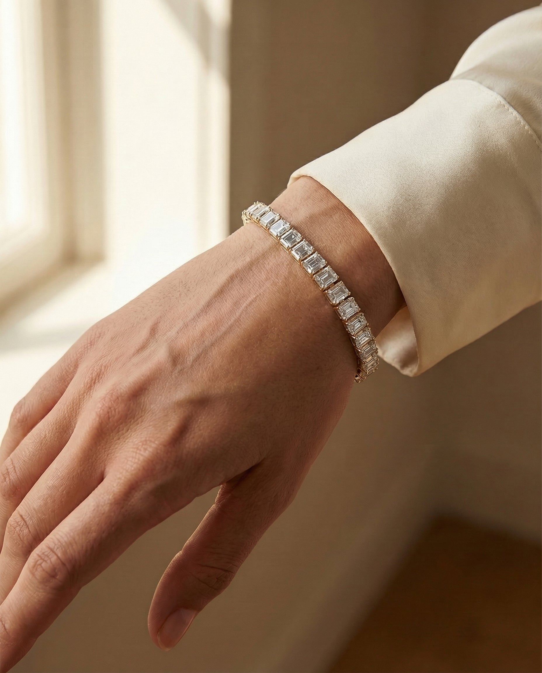 The Ast Lumina Radiant Bracelet - 2DOT4 Diamonds - Yellow Gold