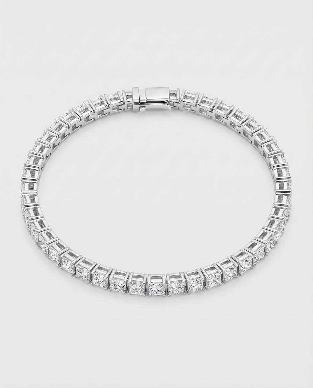 The Ast Radiance Tennis Bracelet - 2DOT4 Diamonds - White Gold